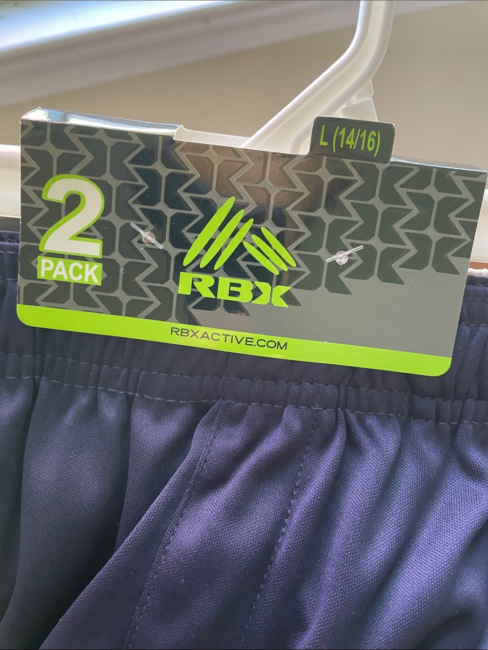 RBX Boys' Long Shorts - 2 Pack
